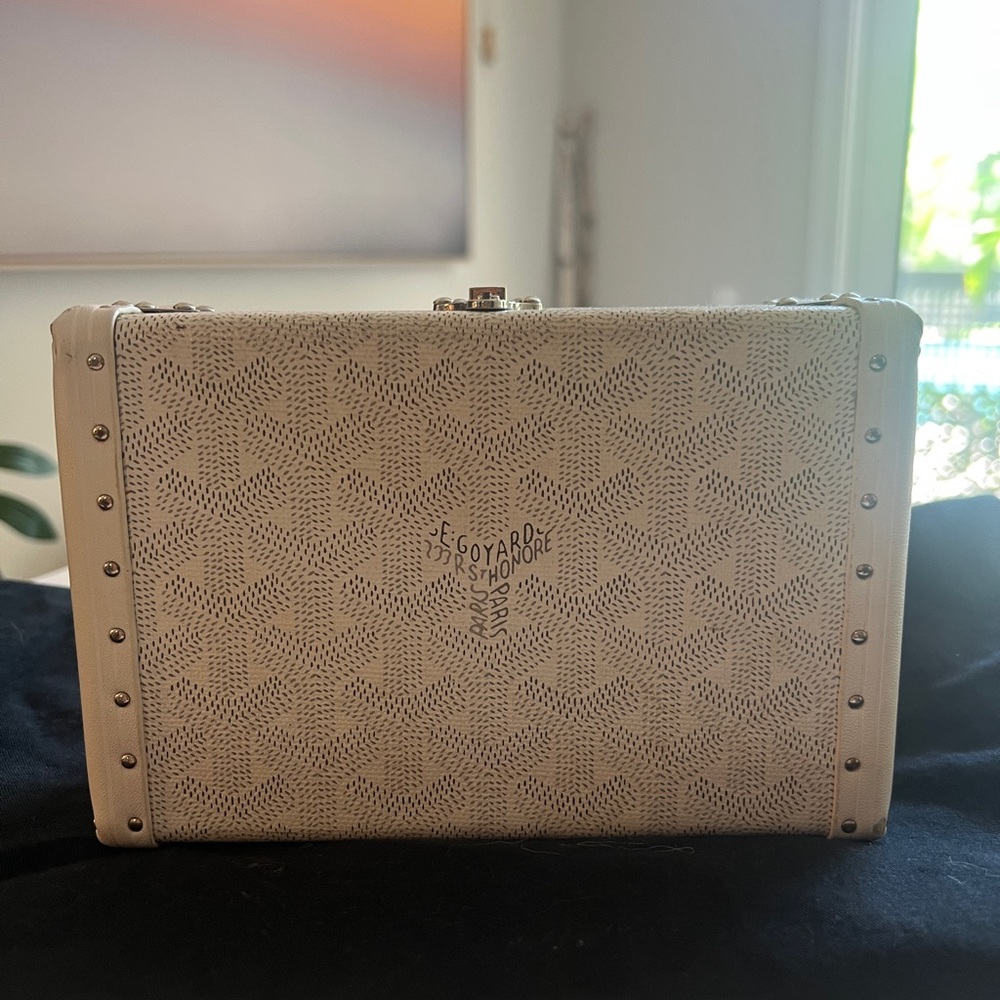 Goyard Minaudière Trunk Bag